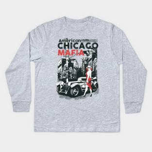 American Chicago Kids Long Sleeve T-Shirt